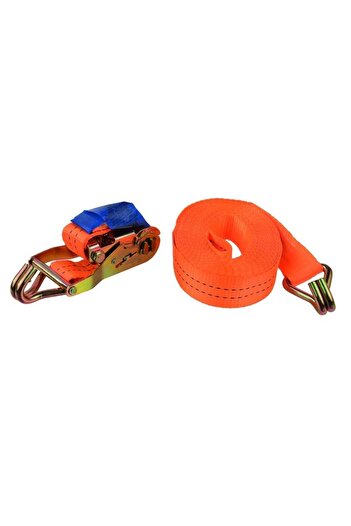 Flippy Strap with Ratchet, Flippy, 10 m Length, 5 cm Width, Orange