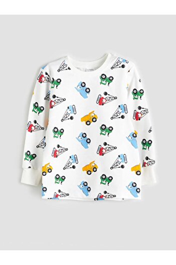 LC Waikiki Printed Boys' Pajama Set (W5)