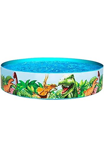 BESTWAY Importadora la Merced 244 Cm Large Dinosaur Circular Pool