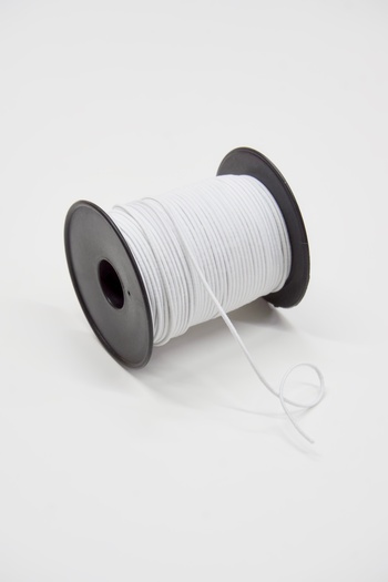 Dokumarkt 1.5 mm Thin Round Rubber Cord - Rubber Cord - Accessory - Decoration Rubber - 100 Meters