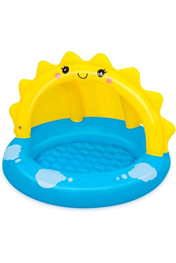 BESTWAY Sunny Days Paddling Pool with Sun Protection Roof 101 x 97 x 71 cm