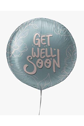 Generic Get Well Soon Balloon – Uplifting Message – Helium or Air Inflatable