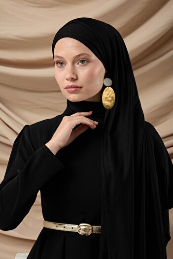 Silk Home Premium Combed Cotton Shawl 65002-01 Black