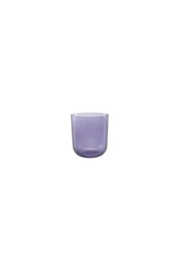 Porland Mose Purple Footless 2-Piece Water Glass 400Cc