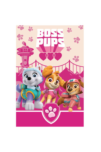 PAW PATROL Boss Pups fleece blanket 100x150cm