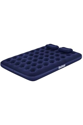 BESTWAY 80" x 60" x 8.75" / 2.03m x 1.52m x 22cm Air Mattress Queen Manual Hand Pump