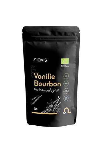 Niavis Βιολογική σκόνη βανίλιας Bourbon - BIO 20g