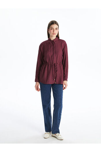LC Waikiki Textured Dobby Women's Shirt Tunic