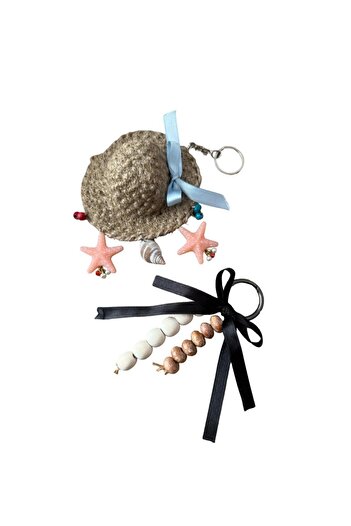 Online Dual Keychain & Bag Charm