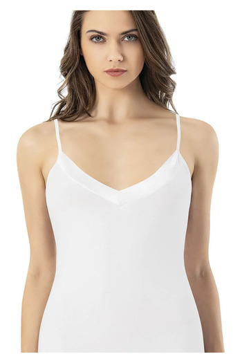 Loule Women's Clothing Cotton & Modal V-Neck 3 Pieces Rope Strap Tank Top Ll.K66.O08.001