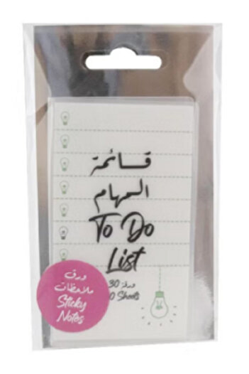 Roco Trendy Self-Stick Notes "To Do List" 1.5 x 2 in – 3 Pads