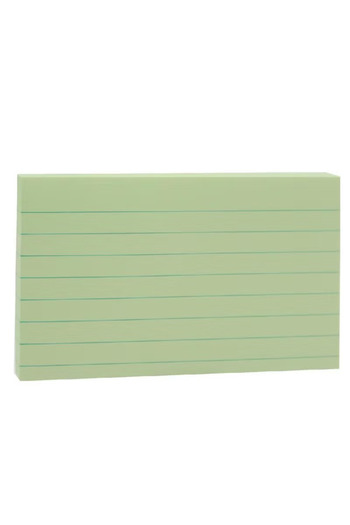 Roco Lined Self-Stick Notes 75 x 125 mm – 100 Sheets
