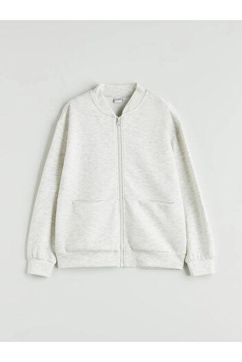 LC Waikiki Lcw Girl's Zippered Sweatshirt (W5)
