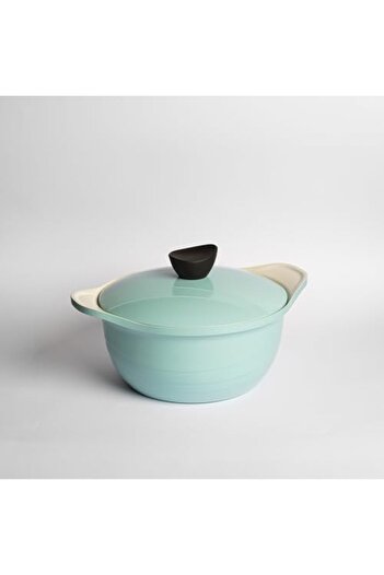 cc bin shihon Korean Ceramic Cooking Pot with Non-Stick Glass Lid | High-Quality Cast Aluminum Cookware | Ceramic