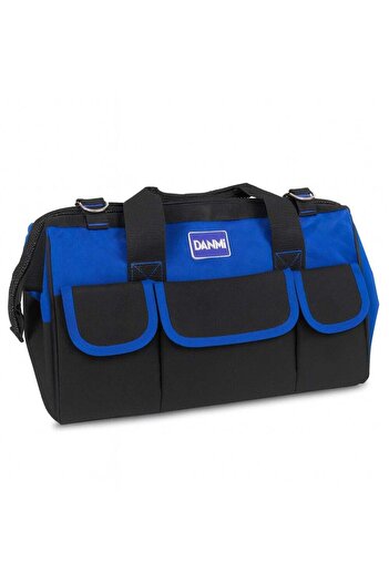 DANMI Professional Tool Bag from with Zippered Top – Durable Fabric Design with Front and Interior