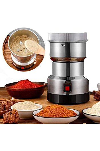 CREST Small Electric Grain Grinder, Multifunctional USB-Charged Coffee Grinder for Home, Herbs, Spices, Nu