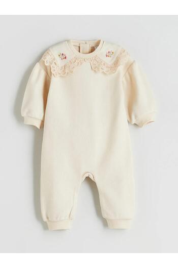 LC Waikiki Lcw Crew Neck Floral Baby Girl Romper (W5)
