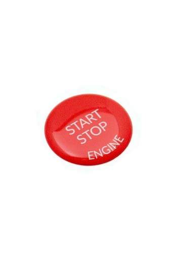 OEM Sticker 3D BMW Start Stop Button - Red