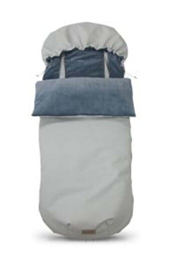 NO BRAND Sac de dormit pentru carucior, 110 x 47 cm, bumbac, velur, poliester, confortabil, calduros, protect