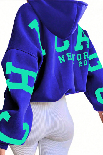 darkopia Unisex Women Men Chicago New York Printed Custom Design 3 Thread Hooded Sweatshirt Hoodie