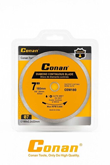 CONAN Continuous Diamond Cutting Disc 7-inch COW180