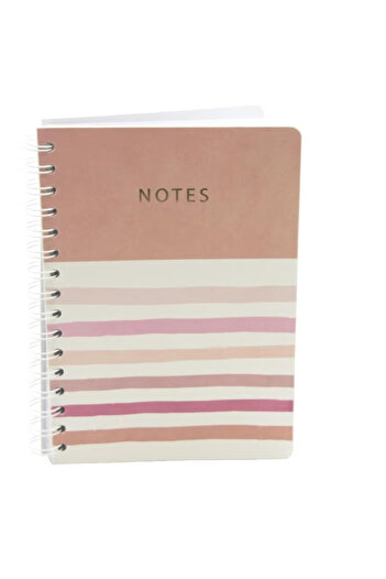 Roco Notebook – "Notes" Stripes, A5, 100 Sheets