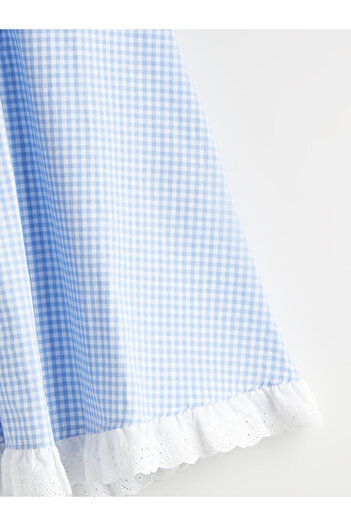LC Waikiki Sparkling Choices from Shining Store |   Plaid Girls' Skirt with Elastic Waistband