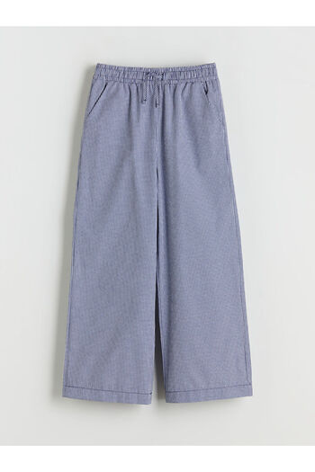 LC Waikiki Sparkling Choices from Shining Store |   Plaid Girls' Pants with Elastic Waist