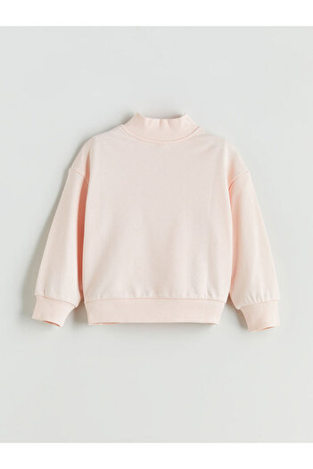 LC Waikiki Stand Collar Girl's Sweatshirt