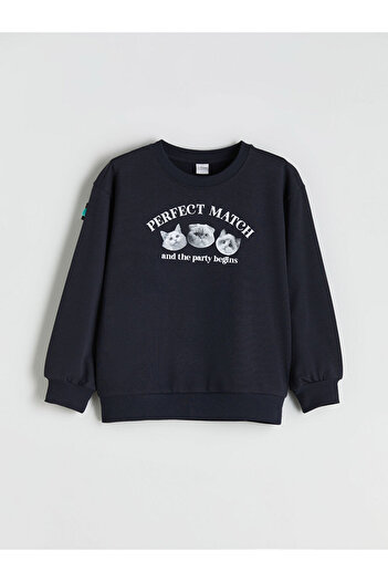 LC Waikiki Crew Neck Girl's Sweatshirt