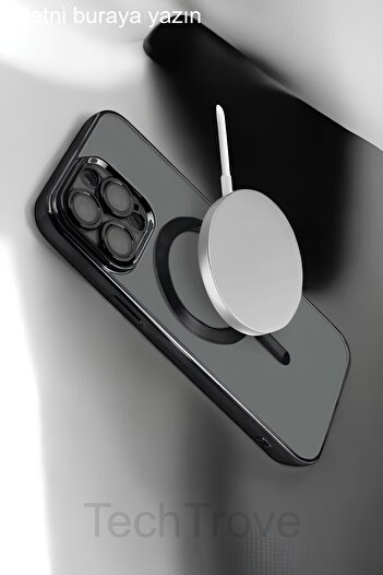 TechTrove iPhone 14 Plus Kılıf Kamera Korumalı Sararma Yapmaz Magsafe Şarj Özellikli A++ Kalite Kapak