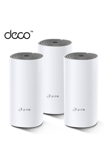 TP-LINK DECO E4 (3-PACK)-TP LINK AC1200 HOME Wi-Fi SYSTEM DECO E4 (3-PACK) تي بي لينك