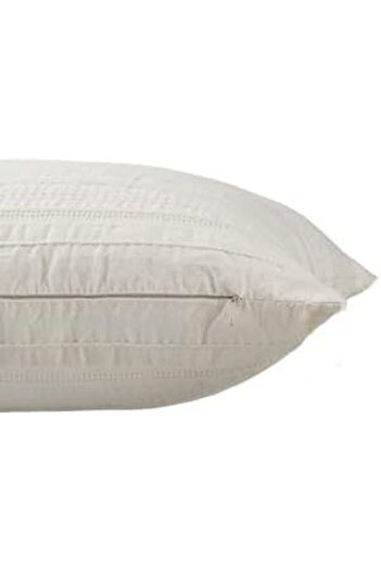 STOREMAX Snshop Buldan Woven Bohemian Design 100% Cotton 45X45Cm Throw Pillow Cover Cream Beige 467437