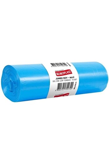 STOREMAX Polysight Eco Industrial Garbage Bag, Blue Trendzap 467437