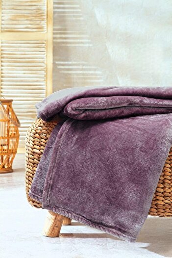 STOREMAX Snshop Olenna Wellsoft Tv Blanket 140X190 Ash Purple 467437