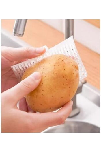 STOREMAX Polysight Purpose Vegetable and Fruit Cleaning Potato Peeling Brush, Potato Cleaner, Vegetable Washer F