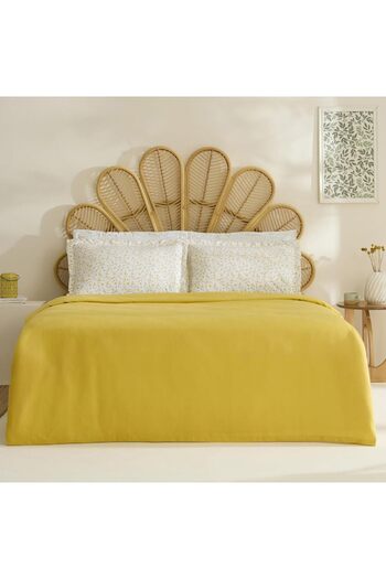 STOREMAX Sellbuyst Home Lina Bambu Tek Kişilik Pike Takımı Sarı Trendy 266450