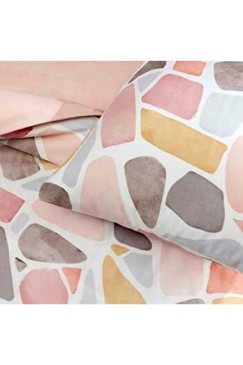STOREMAX Sellbuyst Alvy Ranforce Double Duvet Cover Set Pink Trendy 266450