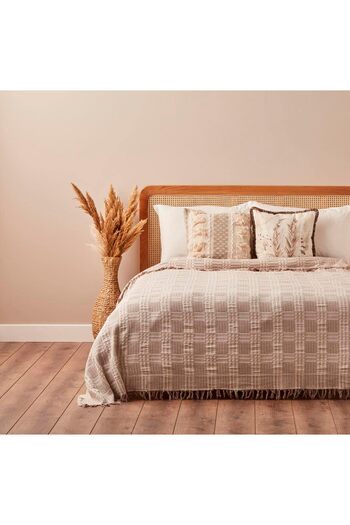 STOREMAX Snshop Maison Oliver Bedspread, Brown, 180X240 cm 467437