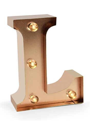 STOREMAX Goldwhirl Light Letter L Trendflash 467437