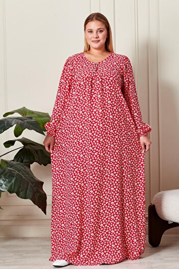 Ferace Women's Plus Size Robe Dress