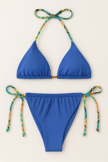 Pierre Cardin 2025 Summer New Season Detailed Triangle Bikini Hrbt012