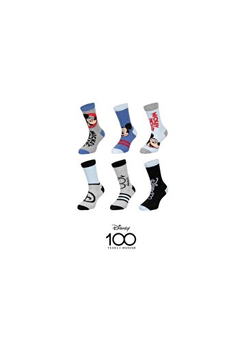 Mickey Mouse Set of 6 pairs of socks, multicolor, Mickey Mouse, Disney