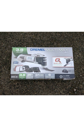 Dremel Multi-Max MM40 31-Pc Corded 3.8-Amo Oscillating Multi-Tool Kit