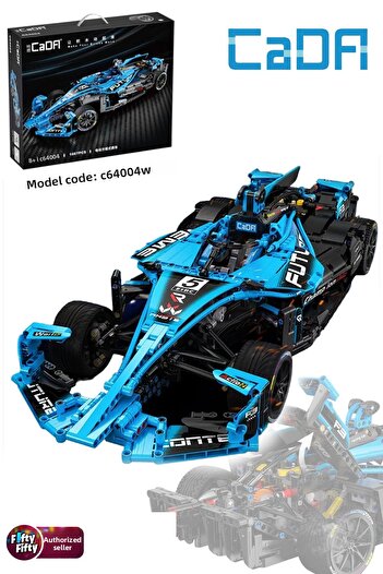 Vagonlife مجموعة بناء الألعاب الاحترافية لـ Cada Formula Racing -C64004W (1667 قطعة).