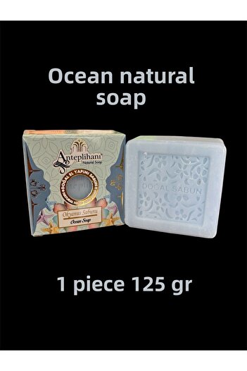 ANTEPLİHANI Ocean Soap, Natural Handmade Natural Soap with Mis Scent, Soap (1 Piece 125 Gr)