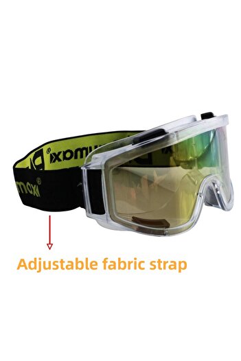 NZB Economic Series Ski Goggles - with Valve, Sun Snow, Snowboard Glasses, Mirrorless Rainbow