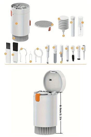 Buffer ®   20 Pieces Multifunctional Computer Cleaning Kit Keyboard Mobile Phone Wireless Headset Tem