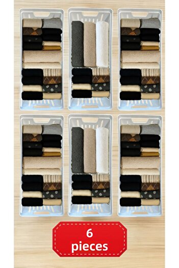 Bayev Clio 6 Pieces Modular Towel Organizer Socks Εσώρουχα Συρτάρι Organizer Organizer