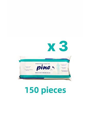 Pine Body Cleaning Perineum Towels 50 x 3 150 Pieces
